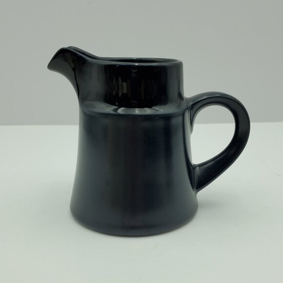 Noritake Primastone Cobalt Navy Blue Creamer Sugar Bowl Spinnaker Creamer Set - Picture 6 of 7